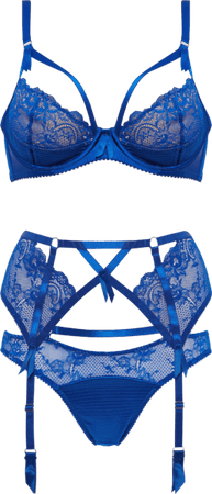 dita von teese “madame x” bra, panties and suspender belt