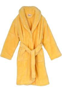 Yellow bathrobe