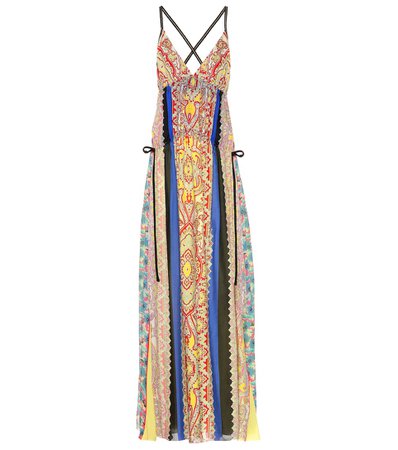 Printed Silk Maxi Dress - Etro | mytheresa