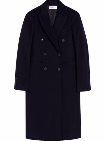 Victoria Beckham double-breasted Virgin wool-blend Coat - Farfetch