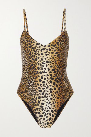 Bora Bora Animal-print Swimsuit - Leopard print