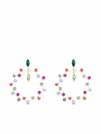 Rosantica Lucine Gemstone Earrings - Farfetch