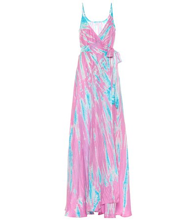 ANNA KOSTUROVA Exclusive to Mytheresa – tie-dye silk maxi dress