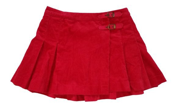 Ralph Lauren Mini Skirt Red Pleated Women Girl Vintage | Etsy