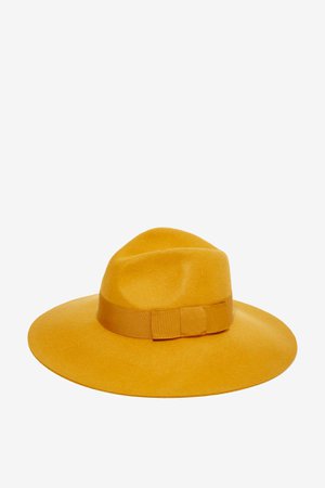 mustard fedora hat - Google Search