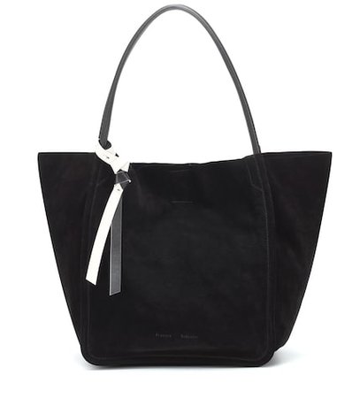Extra Large suede tote