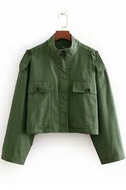 green cropped jacket - Google Search