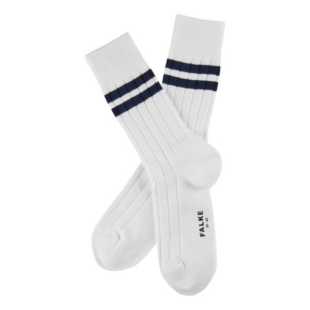 Retro Tennis White Socks