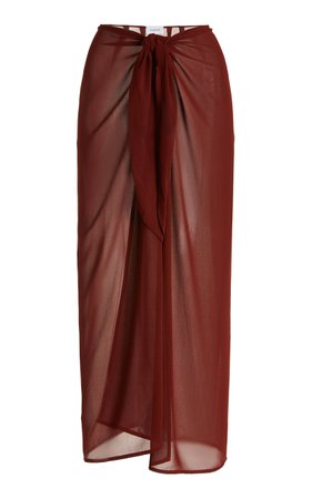 The Wrap Midi Skirt By Anemos | Moda Operandi