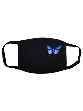 Butterfly Print Face Mask | ROMWE USA