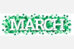 March, Clip Art, Months Of The Year