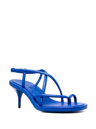 Shop Alexander McQueen 90mm strappy sandals with Express Delivery - FARFETCH