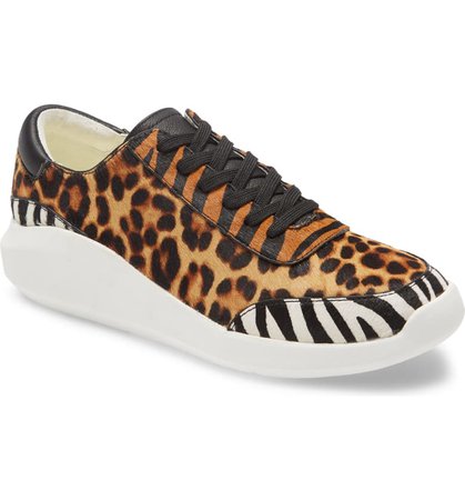 Kenneth Cole New York Mello Low Top Sneaker animal print