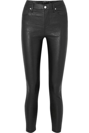 RtA | Madrid cropped stretch-leather skinny pants | NET-A-PORTER.COM