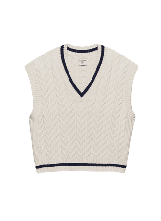 Aritzia - Sunday Best Winston Cropped Sweater Vest
