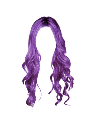 Purple Hair PNG