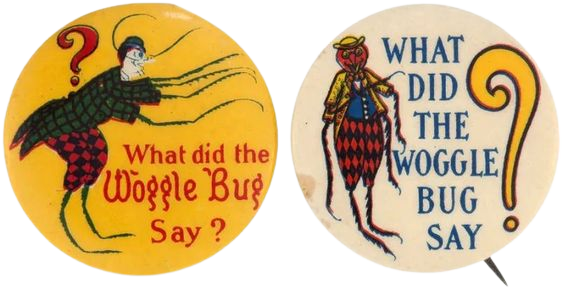 what did the woogle bug say? pin