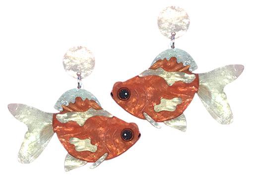 Goldfish Earrings – yippywhippy