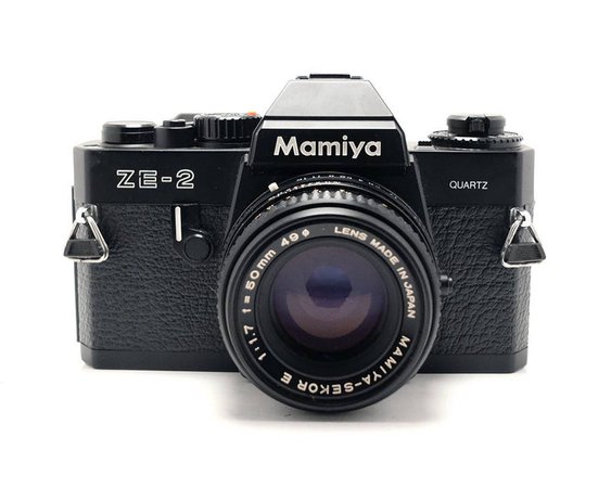 Mamiya ZE-2 35mm camera 50mm f/1.8 lens Vintage SLR | Etsy