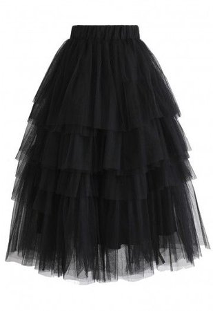 long black skirt