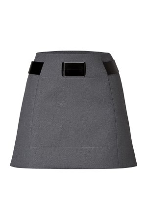 Belted A-Line Skirt Gr. FR 36