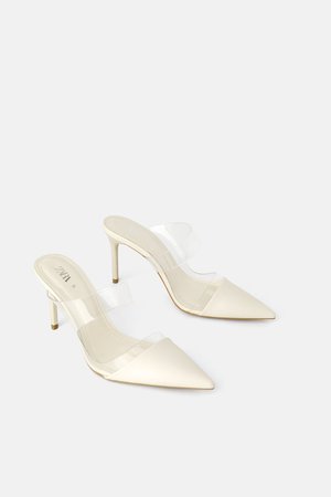 HIGH HEELED VINYL MULE-SHOES-WOMAN-SHOES&BAGS | ZARA United States
