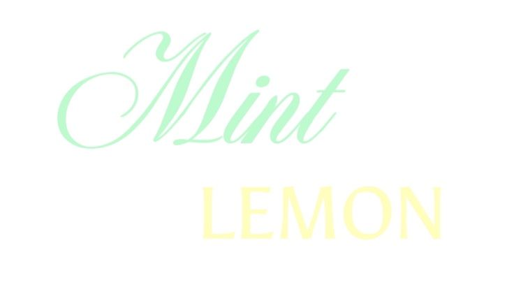 Mint and Lemon