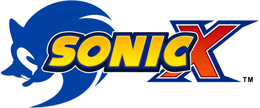 sonic the hedgehog x logo
