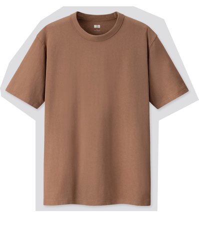 light brown tee shirt