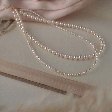 White Pearl Necklace - ApolloBox