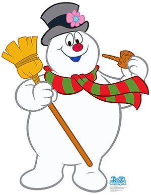 Frosty The Snowman - Lifesize Cardboard Cutout | CardboardCutouts.com