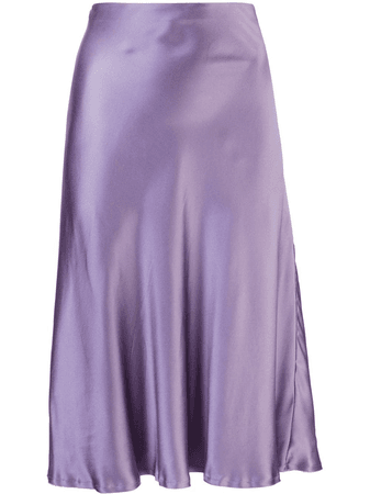purple silk skirt farfetch - Google Search