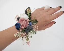 light blue and pink corsage - Google Search