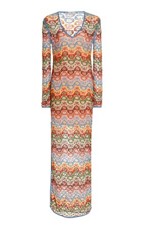Crochet Maxi Dress By Etro | Moda Operandi