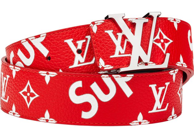 Supreme x LV Belt