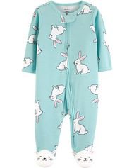 Baby Girl 1-Piece Swan Snug Fit Cotton PJs | Carters.com