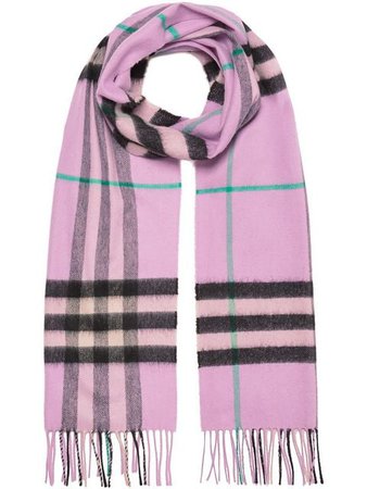 Burberry The Classic Cashmere Scarf In Check