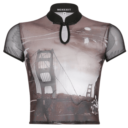 california dream vintage chinese retro crop top streetwear design outfits – noxexit
