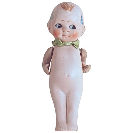 NIPPON Kewpie Googly Doll - Bisque - Hinged Arms : DejaVu a Deux | Ruby Lane