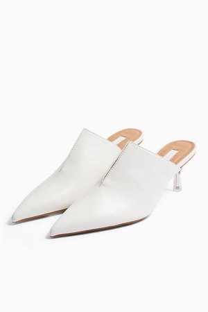 JOSEPHINE White Transparent Heels | Topshop
