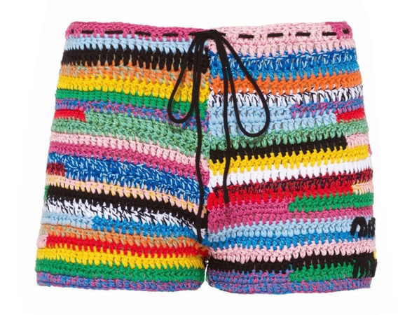 Miu Miu Crochet Shorts