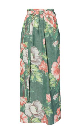 Charlotte Belted Maxi Skirt By Erdem | Moda Operandi