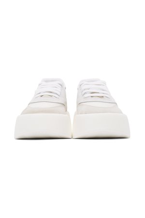 MM6 MAISON MARGIELA White Platform Sneakers