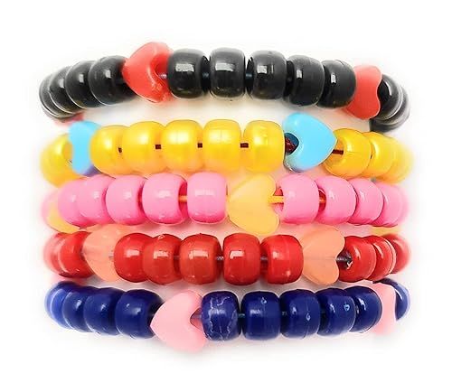 Amazon.com: Heart Kandi Bracelets For All Ages Valentine Trade Jewelry : Handmade Products