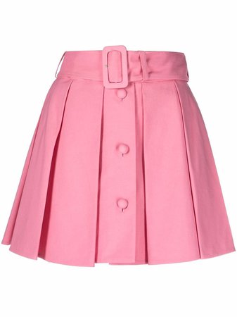 Patou Belted Pleated Skirt - Farfetch