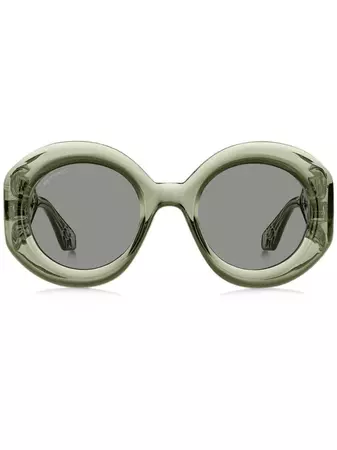 ETRO Paisley round-frame Sunglasses - Farfetch