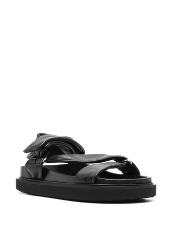 ISABEL MARANT Naori Leather Sandals - Farfetch