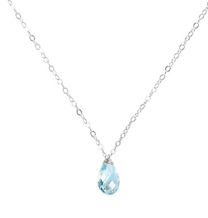Raindrop Necklace — Hannah Frost Jewelry