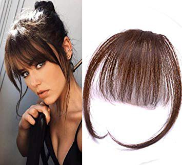 Clip in Bangs with Temples