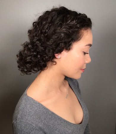 curly hair style - Google Search